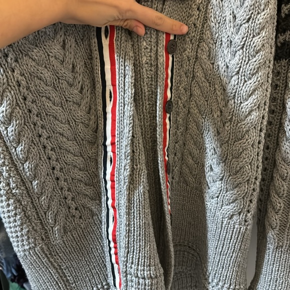 Thom Browne Merino Wool cardigan - Picture 6 of 6